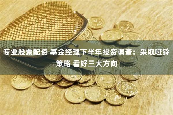 专业股票配资 基金经理下半年投资调查：采取哑铃策略 看好三大方向